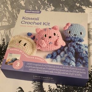 Unopened Brand New Kawaii Crochet Kit
